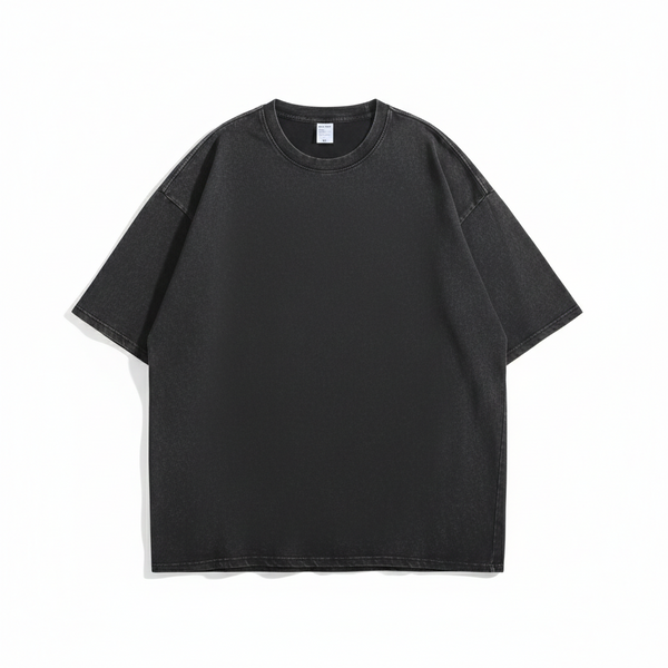 Classic Mineral Wash T-Shirt – Vintage Black