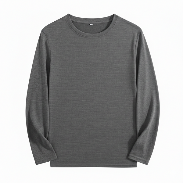 Classic Crewneck Long Sleeve T-Shirt