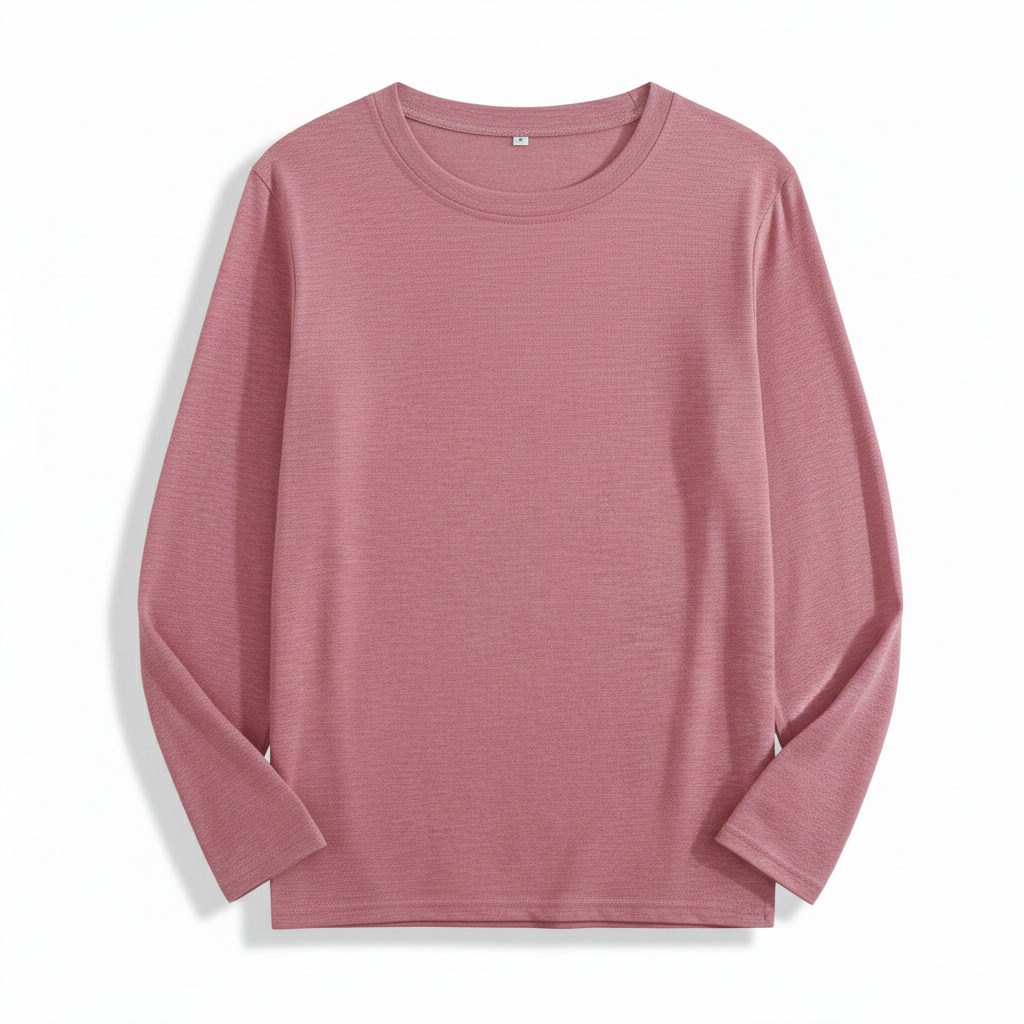 Classic Crewneck Long Sleeve T-Shirt