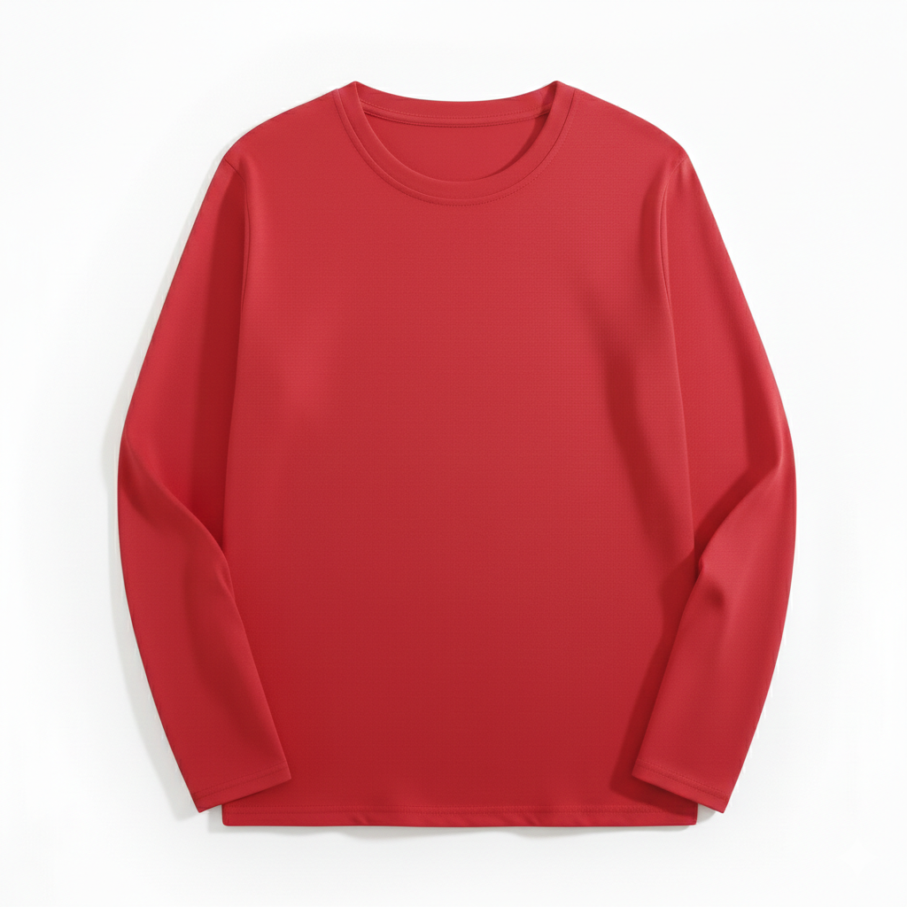Classic Crewneck Long Sleeve T-Shirt